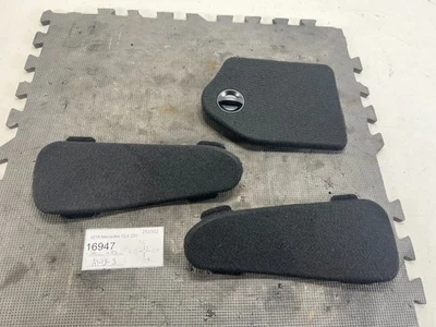2014-2019 MERCEDES BENZ CLA 250 REAR TRUNK TRIM COVERS SET OF 3 OEM - Image 1 of 4