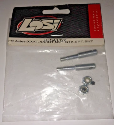 Losi RC LOSA1022 front rear Axles - Image 1 of 3
