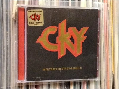 CKY CD Infiltrate Destroy Rebuild 2002 USA EDITION HYPE STICKER SEALED METAL Foto 1 de 4