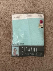NWT Vintage 1986 Women’s Gitano Thermals Ankle Length Drawer Size Large - Picture 1 of 8