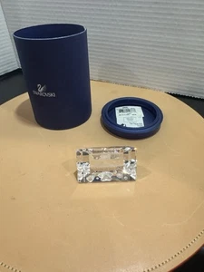 Placa de título Swarovski 2005 Maravillas del mar figura de cristal rescate de gato - Imagen 1 de 3