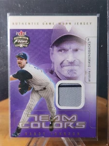 2003 Fleer Focus Team Colors "Tier 3" Randy Johnson #TC-RJ - No. 043/250 - Picture 1 of 2