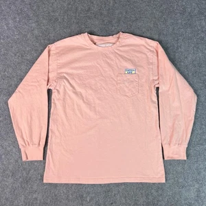 Dutch Bros Hemd Herren Medium Rosa Dutch Luv Langarm Kaffee Grafik Promo - Bild 1 von 11