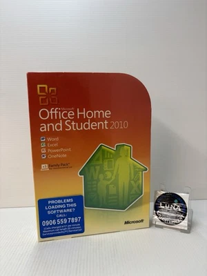Microsoft MS Office 2010 Home and Student Family Pack For 3PCs / NEW SEALED - Image 1 of 3