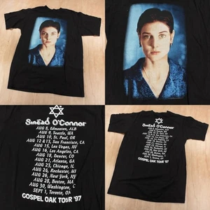 Vintage 90er GIANT Sinead O'Connor 1997 Gospel Oak Tour Konzert Tee T-Shirt LARGE Etikett - Bild 1 von 8