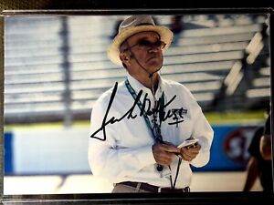 Jack Roush Signed 4x6 Photo NASCAR Stock Car Racing Owner HOF Autograph Auto