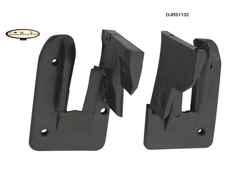 68 - 72 CHEVELLE CUTLASS SKYLARK DOOR U DOOR JAMB BODY RUBBER SEAL GASKET PAIR - Image 1 of 1