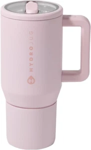 Traveler - 20 Oz Water Bottle with Handle & Flip Straw - Fits in Cup Holder, Lea - Picture 1 of 8
