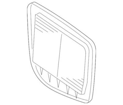 Genuine GM 2004-2011 Cadillac STS SRX Element Air Cleaner Assembly 25798271 - Изображение 1 из 2