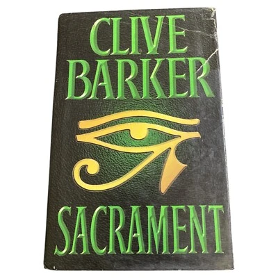 Sacrament by Clive Barker Hardcover Vintage Horror Novel Australia Book 90’s - Image 1 of 4