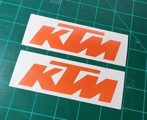 KTM Solid Decal Sticker Pick a Size and Color. TRACKED & INSURED - Bild 1 von 3