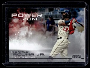 2019 Stadium Club Power Zone Ronald Acuña Jr. Atlanta Braves #PZ-15 - Picture 1 of 2