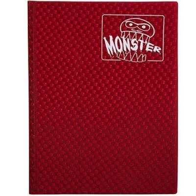 Monster Binder - Álbum de tarjetas coleccionables de 9 bolsillos - Holofoil rojo antirrobo   Foto 1 de 4
