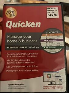 Intuit Quicken Home & Business Windows windows 7&8/8.1/10