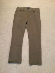 Chaps Mens Denim Jeans 36x30.5 Brown Straight Fit Cotton ***READ*** - Picture 1 of 8
