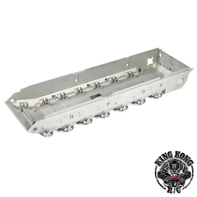 Metal Leopard Tank Lower Hull/Chassis for Tamiya 56020 1/16 Leopard 2 A6 RC Tank - Image 1 of 4