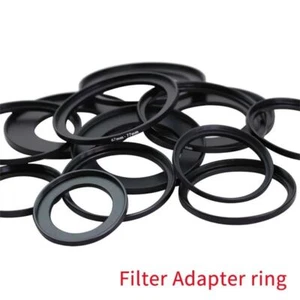 Aluminum Alloy Camera Ring Adapter Lens Hood Lens Adapter Filter DSLR Camera - Picture 1 of 19