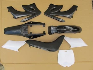 Mini dirt bike plastics fairings complete with seat mini moto 47cc 49cc - Picture 1 of 8