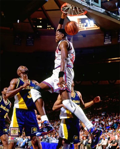 Patrick Ewing POSTERIZE New York Knicks c.1985 Premium 20x24 POSTER Print Cover