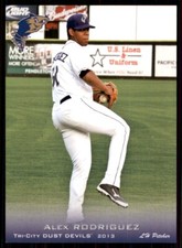 2013 Grandstand Tri-City Dust Devils Alex Rodriguez Tri-City Dust Devils #NNO