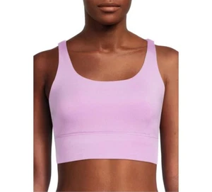 Avia Women's Strappy Cross Back Sports Bra Size S 4-6 Purple - Picture 1 of 4