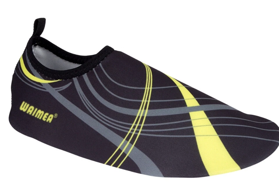 Kinder Wasserschuhe schwarz rutschfeste Badeschuhe Strandschuhe Schwimmschuhe - Bild 1 von 3