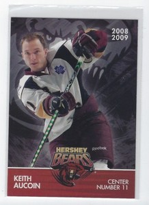 2008-09 Hershey Bears (AHL) Keith Aucoin