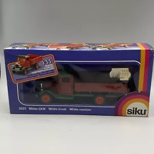 SIKU 1/55 Ref 2521 White Delivery Truck - Picture 1 of 6