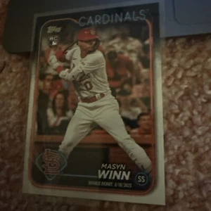 Masyn Winn 2024 Topps Update St. Louis Cardinals Rookie #US272 - Picture 1 of 2