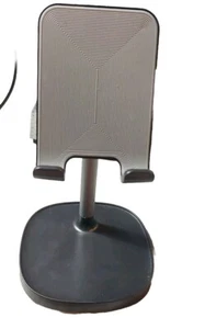 Lisen Tablet and Phone Stand - Gray & Black - New - Zdjęcie 1 z 3