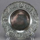 Georg Roth Hanau 800 Silver Portrait Medallions Reticulated Plate C. 1891-1919