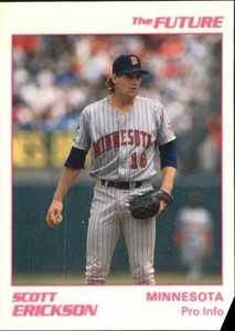 1991 Star The Future #87 Scott Erickson Twins  /1000 C47676