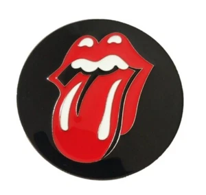 Rolling Stones Tongue Themed Logo Metal/Enamel Belt Buckle - Picture 1 of 1
