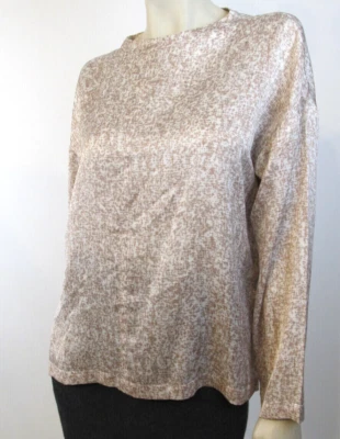 Blusa Eileen Fisher XL Bramble Prism estampa de seda/algodão US$ 198 nova - Imagem 1 de 4