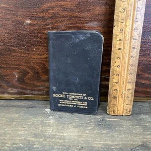 Rocke, Tompsitt & Co Vintage Pocket Diary 1942 Australian - Picture 1 of 10