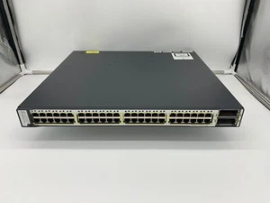 48-portowy przełącznik katalizatora CISCO WS-C3750E-48TD-E 3750E serii - Darmowa wysyłka! - Zdjęcie 1 z 1