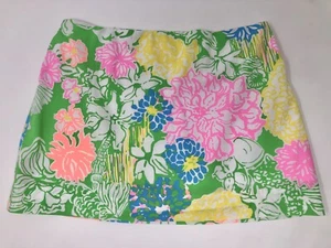 Lilly Pulitzer ~ RAGAZZE 14 - pantaloncino/gonna ~ passeggiata di ibisco ~ BELLISSIMA ~ USATA IN OTTIME CONDIZIONI - floreale - Foto 1 di 4