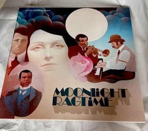 Vintage MOONLIGHT RAGTIME VINYL RECORD LP 1979 NATIONAL GEOGRAPHIC SOCIETY Jazz - Foto 1 di 9