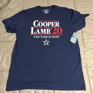 New Men’s Dallas Cowboys “cooper Lamb ‘20” T-shirt Large - Picture 1 of 5