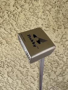NEVER COMPROMISE "STUBBY" 35" PUTTER - TT NEVER COMPROMISE STEEL SHAFT -NEW GRIP - Picture 1 of 5