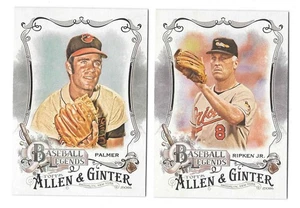 2016 Topps Allen and Ginter Baseball Legends - Juego de equipo Baltimore Orioles  - Imagen 1 de 1