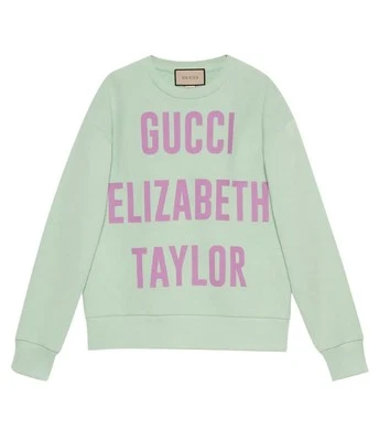 GUCCIGUCCI ELIZABETH TAYLOR COTTON SWEATSHIRT size S - Image 1 of 4