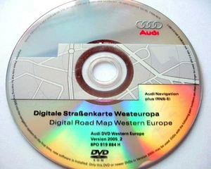 Audi A3 A4 A6 TT R8 RNS-E Navigations-DVD 2005 UK Frankreich Deutschland... - Bild 1 von 11