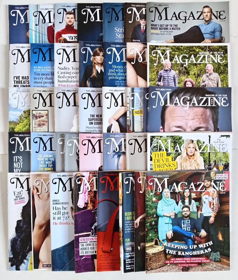 The Times Magazine 05/01/2019 - 07/12/2019 SELECT ISSUES - Image 1 of 1