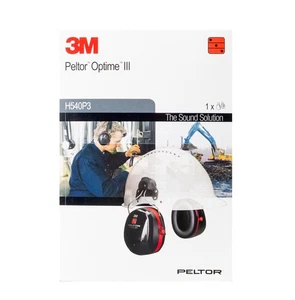 Casco 3M H540P3E-413-SV Peltor Optime Ear Muff accesorio Iii negro - Imagen 1 de 5