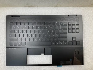 Reposamanos teclado francés HP OMEN 15-EK 15T-EK M09009-051 M00840-051 Francia FR - Imagen 1 de 4