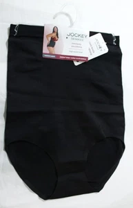 Jockey Women's Core Body Smoothing High-Waisted Brief ZG3 Black Size XL NWT - Picture 1 of 4