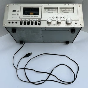 Marantz Model 5025 Stereo Cassette Deck Vintage Japan - Powers On As-Is Parts! - Bild 1 von 24
