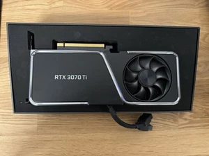 NVIDIA GeForce RTX 3070 Ti Founders Edition 8GB GDDR6X - W/ PCIe Power Adapter - Bild 1 von 2