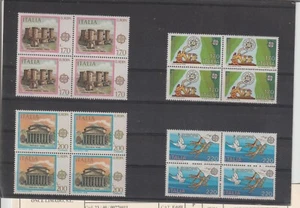 Italia Europa CEPT Series en Bloque de 4, año 1978-79 (GL-781) - Picture 1 of 1